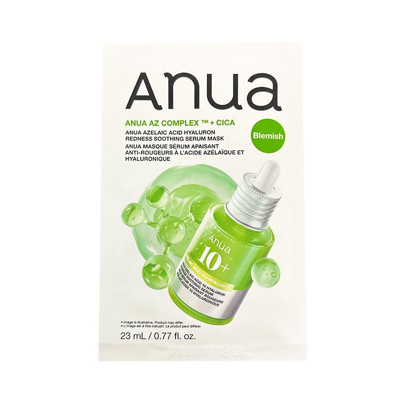 Buy Anua Azelaic Acid Hyaluron Redness Soothing Serum Mask 23ml (1 Sheet) at Lila Beauty - Korean and Japanese Beauty Skincare and Makeup Cosmetics