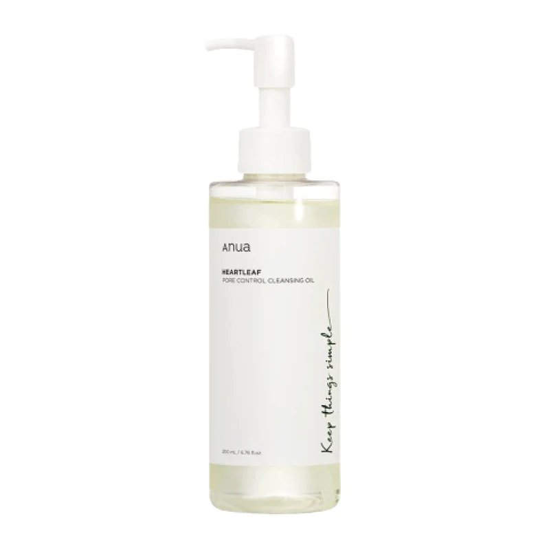 Buy Anua Heartleaf Pore Control Cleansing Oil 200ml (No Box / Broken Nozzle) at Lila Beauty - Korean and Japanese Beauty Skincare and Makeup Cosmetics