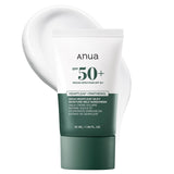 Buy Anua Heartleaf Silky Moisture Mild Sunscreen 50ml at Lila Beauty - Korean and Japanese Beauty Skincare and Makeup Cosmetics