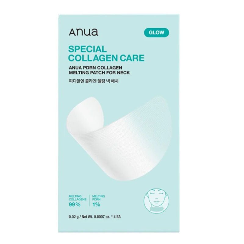 Buy Anua PDRN Collagen Melting Patch For Neck 1 Box (4 Patches) at Lila Beauty - Korean and Japanese Beauty Skincare and Makeup Cosmetics