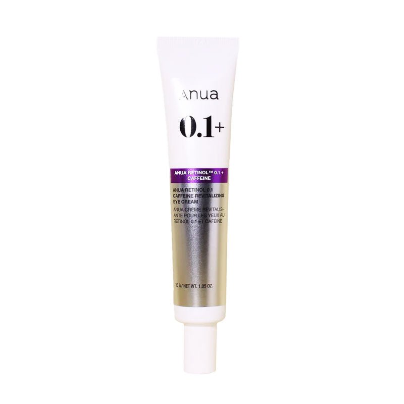 Buy Anua Retinol 0.1 Caffeine Revitalising Eye Cream 30g at Lila Beauty - Korean and Japanese Beauty Skincare and Makeup Cosmetics