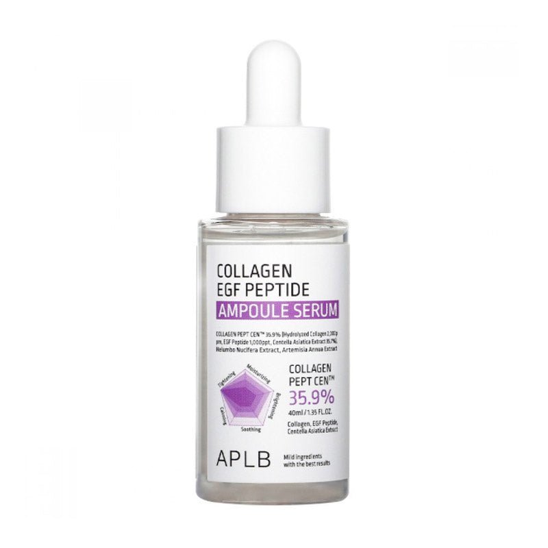 Buy APLB Collagen EGF Peptide Ampoule Serum 40ml at Lila Beauty - Korean and Japanese Beauty Skincare and Makeup Cosmetics