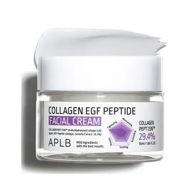 Buy APLB Collagen EGF Peptide Facial Cream 55ml at Lila Beauty - Korean and Japanese Beauty Skincare and Makeup Cosmetics