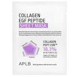 Buy APLB Collagen EGF Peptide Sheet Mask 25ml at Lila Beauty - Korean and Japanese Beauty Skincare and Makeup Cosmetics