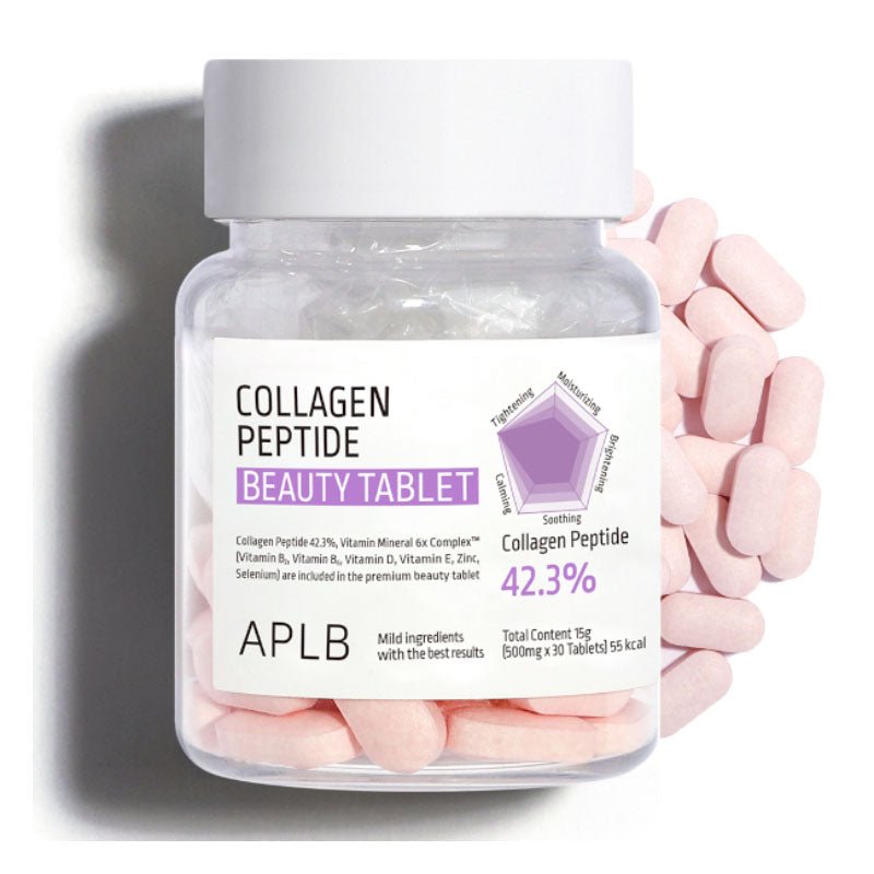 Buy APLB Collagen Peptide Beauty Tablet (30pcs) at Lila Beauty - Korean and Japanese Beauty Skincare and Makeup Cosmetics