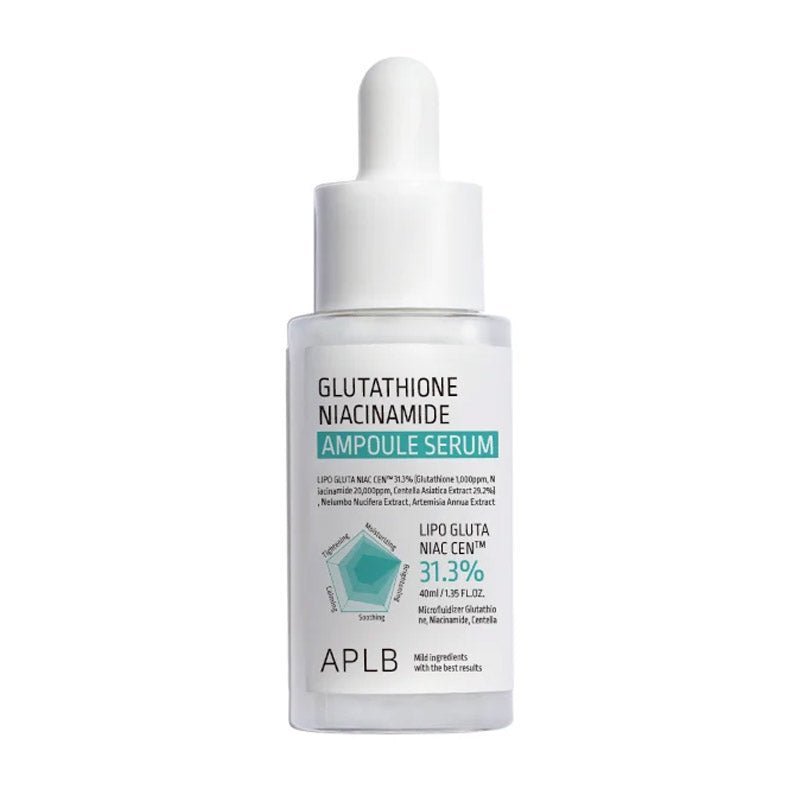 Buy APLB Glutathione Niacinamide Ampoule Serum 40ml at Lila Beauty - Korean and Japanese Beauty Skincare and Makeup Cosmetics