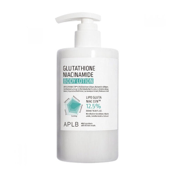 Buy APLB Glutathione Niacinamide Body Lotion 300ml at Lila Beauty - Korean and Japanese Beauty Skincare and Makeup Cosmetics