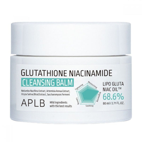 Buy APLB Glutathione Niacinamide Cleansing Balm 80ml at Lila Beauty - Korean and Japanese Beauty Skincare and Makeup Cosmetics