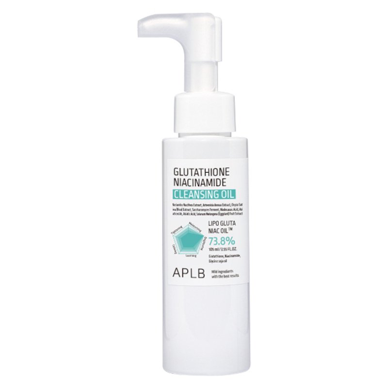 Buy APLB Glutathione Niacinamide Cleansing Oil 105ml at Lila Beauty - Korean and Japanese Beauty Skincare and Makeup Cosmetics