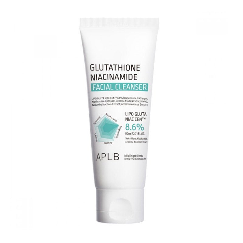Buy APLB Glutathione Niacinamide Facial Cleanser 80ml at Lila Beauty - Korean and Japanese Beauty Skincare and Makeup Cosmetics