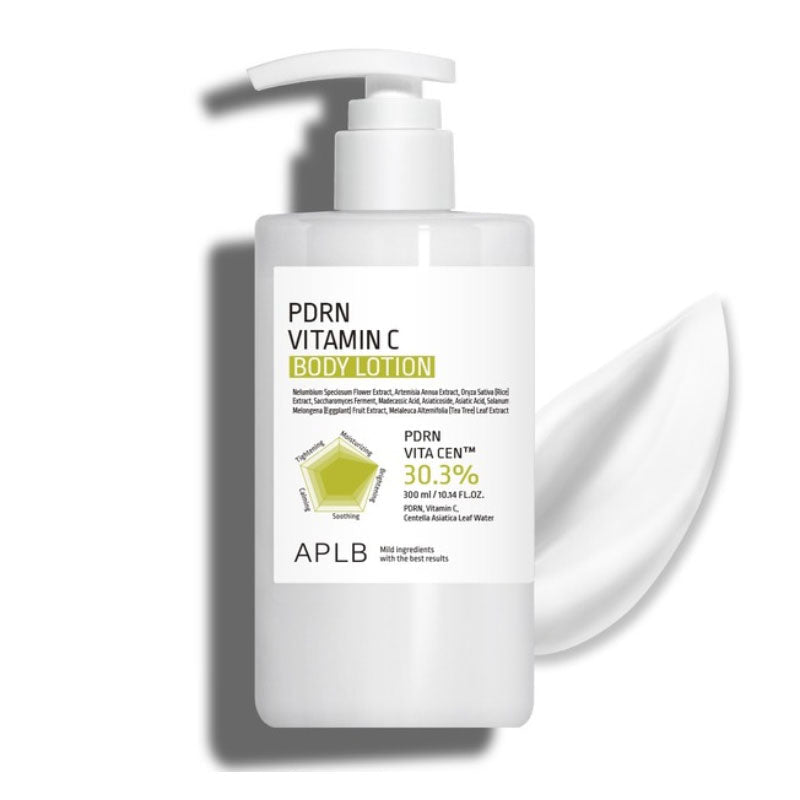 Buy APLB PDRN Vitamin C Body Lotion 300ml at Lila Beauty - Korean and Japanese Beauty Skincare and Makeup Cosmetics
