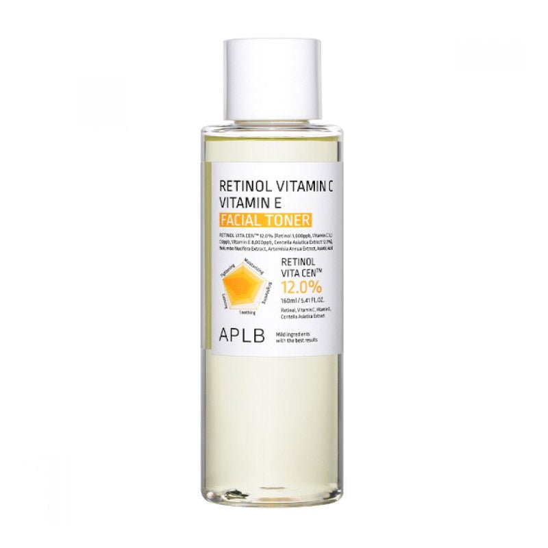 Buy APLB Retinol Vitamin C Vitamin E Facial Toner 160ml at Lila Beauty - Korean and Japanese Beauty Skincare and Makeup Cosmetics