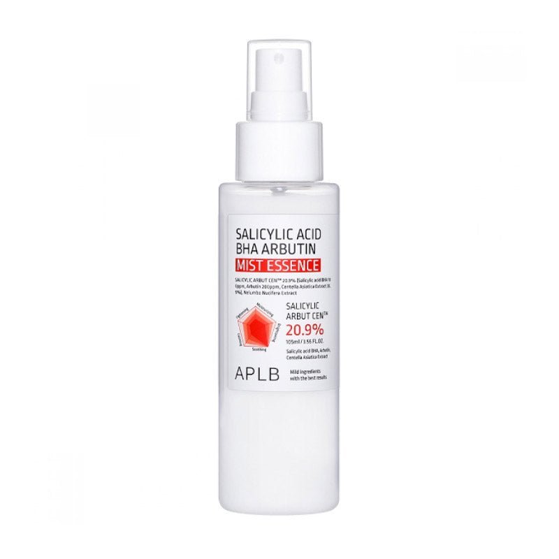 Buy APLB Salicylic Acid BHA Arbutin Mist Essence 105ml at Lila Beauty - Korean and Japanese Beauty Skincare and Makeup Cosmetics
