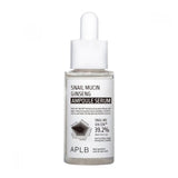 Buy APLB Snail Mucin Ginseng Ampoule Serum 40ml at Lila Beauty - Korean and Japanese Beauty Skincare and Makeup Cosmetics