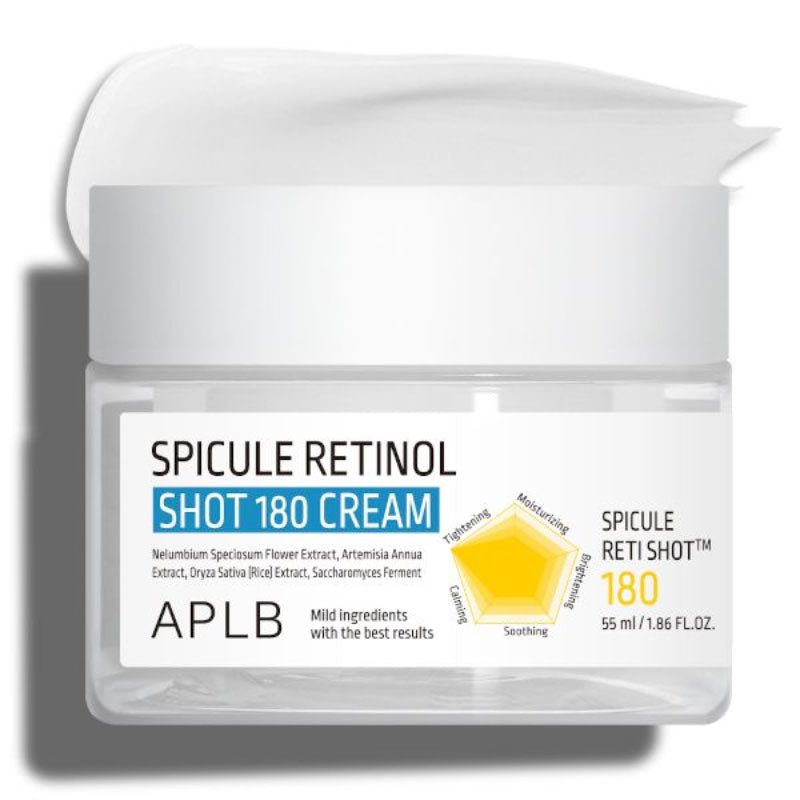 Buy APLB Spicule Retinol Shot 180 Cream 55ml at Lila Beauty - Korean and Japanese Beauty Skincare and Makeup Cosmetics