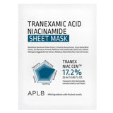 Buy APLB Tranexamic Acid Niacinamide Sheet Mask 25ml at Lila Beauty - Korean and Japanese Beauty Skincare and Makeup Cosmetics