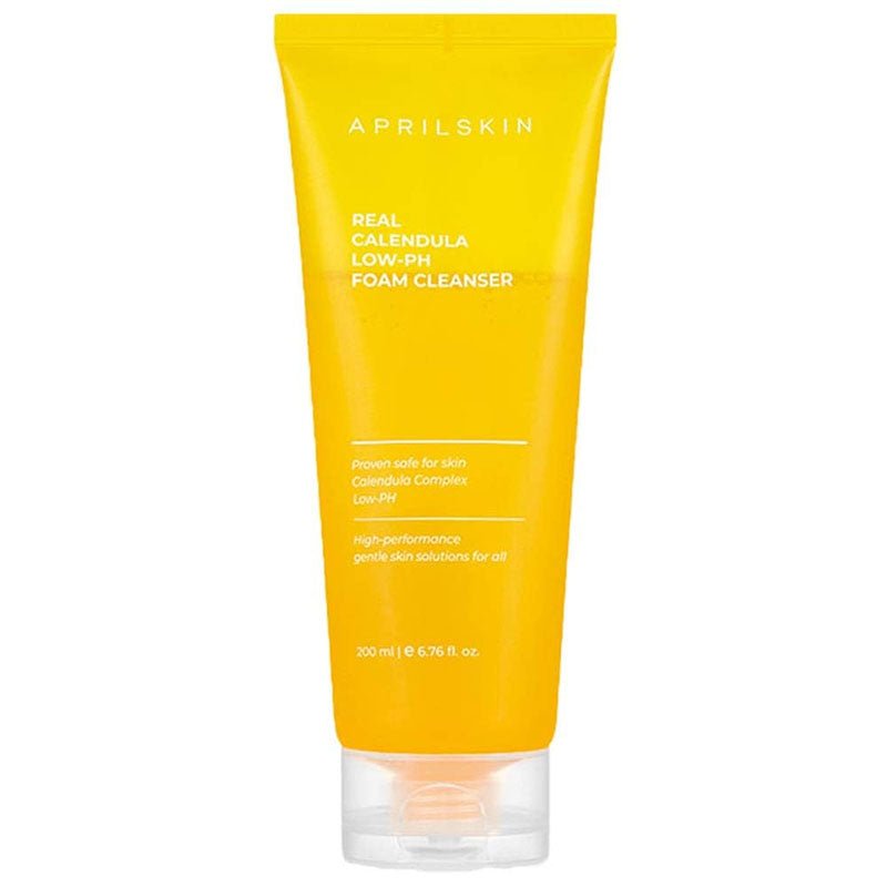 Buy April Skin Calendula Low-PH Foam Cleanser 200ml (Short Expiry 24/09/2026) at Lila Beauty - Korean and Japanese Beauty Skincare and Makeup Cosmetics