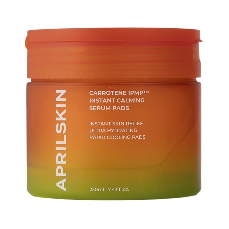 Buy April Skin Carrotene IPMP Instant Calming Serum Pads (80 Pads) (Short Expiry 08/10/2026) at Lila Beauty - Korean and Japanese Beauty Skincare and Makeup Cosmetics