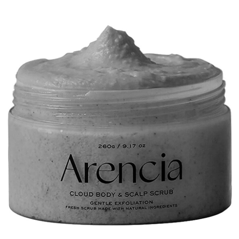 Buy Arencia Fresh Cloud Body & Scalp Scrub 260g at Lila Beauty - Korean and Japanese Beauty Skincare and Makeup Cosmetics