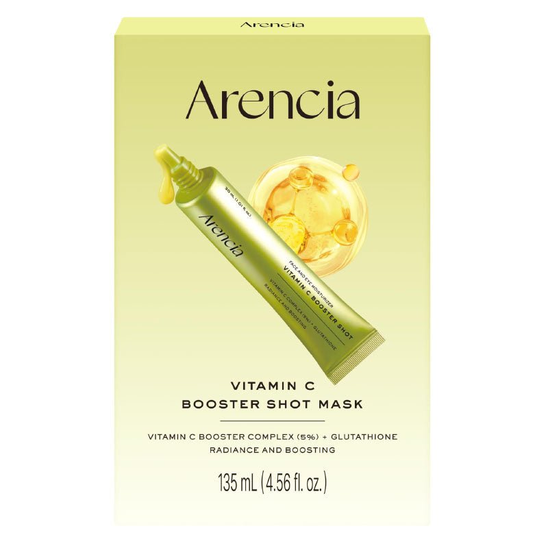 Buy Arencia Vitamin C Booster Shot Mask 27ml at Lila Beauty - Korean and Japanese Beauty Skincare and Makeup Cosmetics