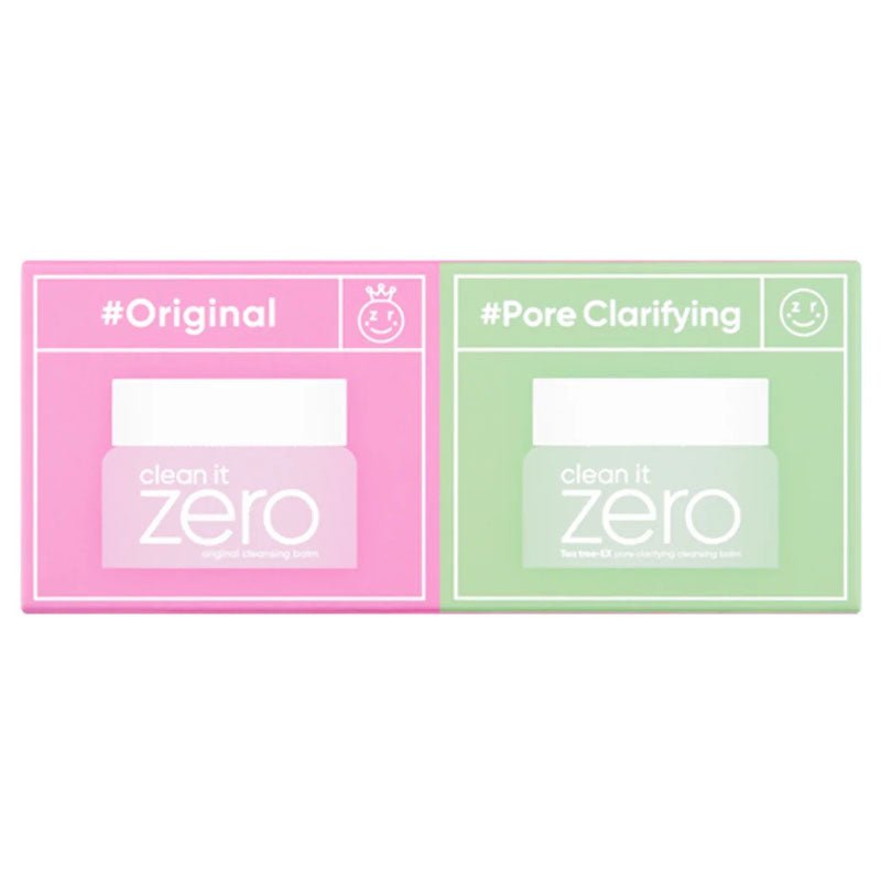 Buy Banila Co Clean It Zero Special Duo Cleansing Balm Mini Set (Original & Clarifying ) 7ml x2 at Lila Beauty - Korean and Japanese Beauty Skincare and Makeup Cosmetics