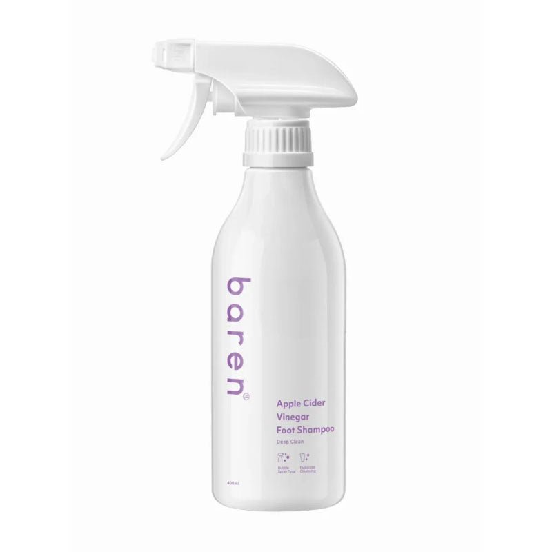 Buy Baren Apple Cider Vinegar Foot Shampoo 400ml at Lila Beauty - Korean and Japanese Beauty Skincare and Makeup Cosmetics