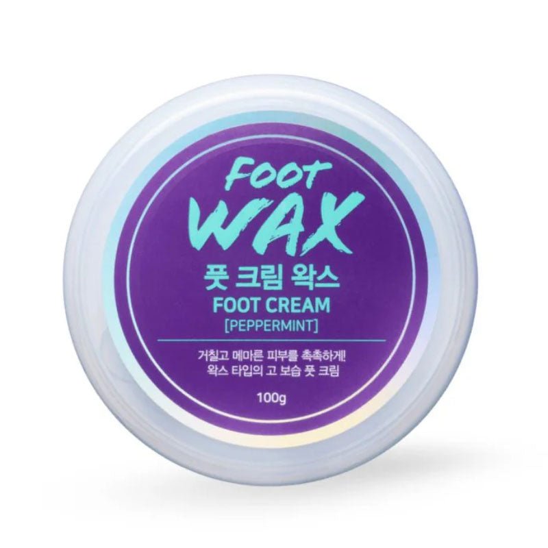Buy Baren Foot Wax Cooling Intensive Foot Cream 100g (Peppermint) at Lila Beauty - Korean and Japanese Beauty Skincare and Makeup Cosmetics
