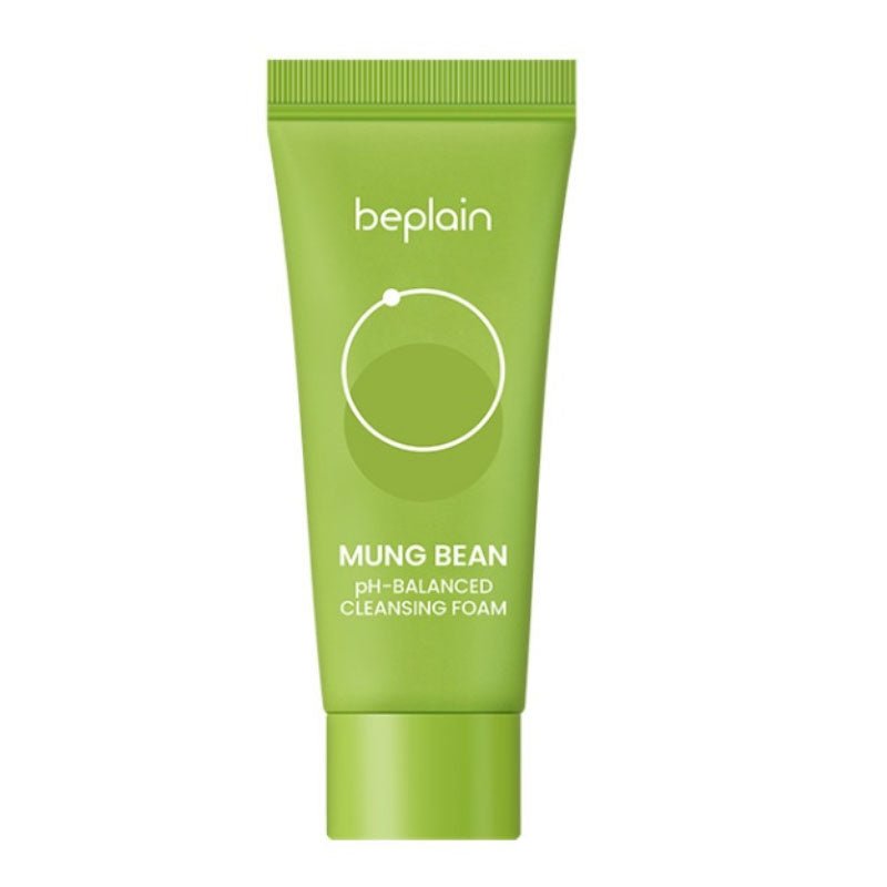 Buy Be Plain Mung Bean pH-Balanced Cleansing Foam Mini 40ml at Lila Beauty - Korean and Japanese Beauty Skincare and Makeup Cosmetics