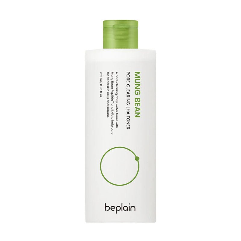 Buy Be Plain Mung Bean Pore Clearing LHA Toner 265ml at Lila Beauty - Korean and Japanese Beauty Skincare and Makeup Cosmetics