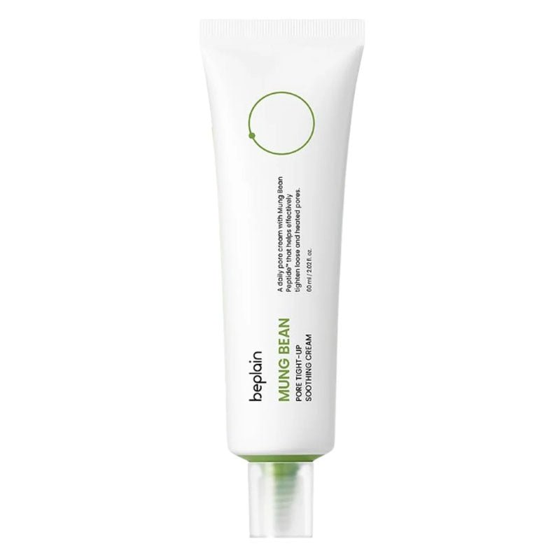 Buy Be Plain Mung Bean Pore Tight-Up Soothing Cream 60ml at Lila Beauty - Korean and Japanese Beauty Skincare and Makeup Cosmetics