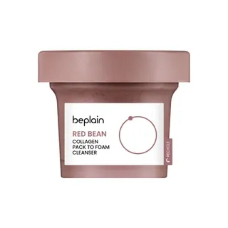 Buy Be Plain Red Bean Collagen Pack To Foam Cleanser 100ml at Lila Beauty - Korean and Japanese Beauty Skincare and Makeup Cosmetics