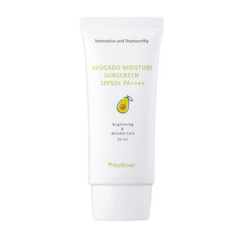 Buy Bellflower Avocado Moisture Sunscreen 50ml at Lila Beauty - Korean and Japanese Beauty Skincare and Makeup Cosmetics
