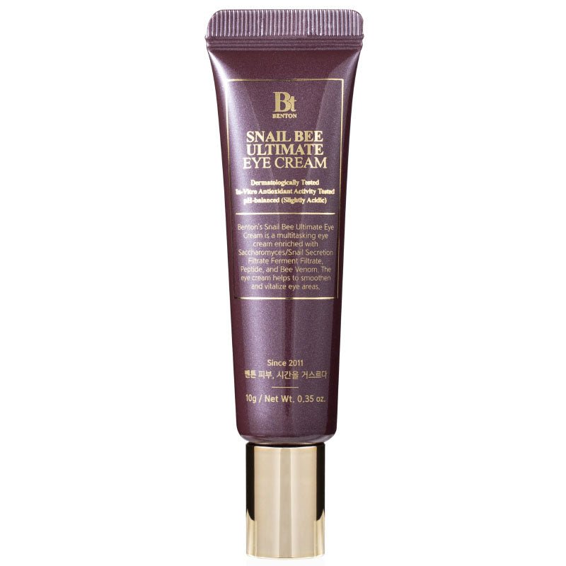 Buy Benton Snail Bee Ultimate Eye Cream 10g (Mini) at Lila Beauty - Korean and Japanese Beauty Skincare and Makeup Cosmetics