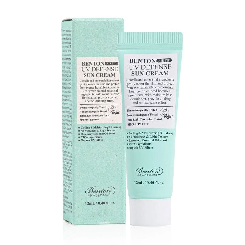 Buy Benton UV Defense Sun Cream Mini 12ml at Lila Beauty - Korean and Japanese Beauty Skincare and Makeup Cosmetics
