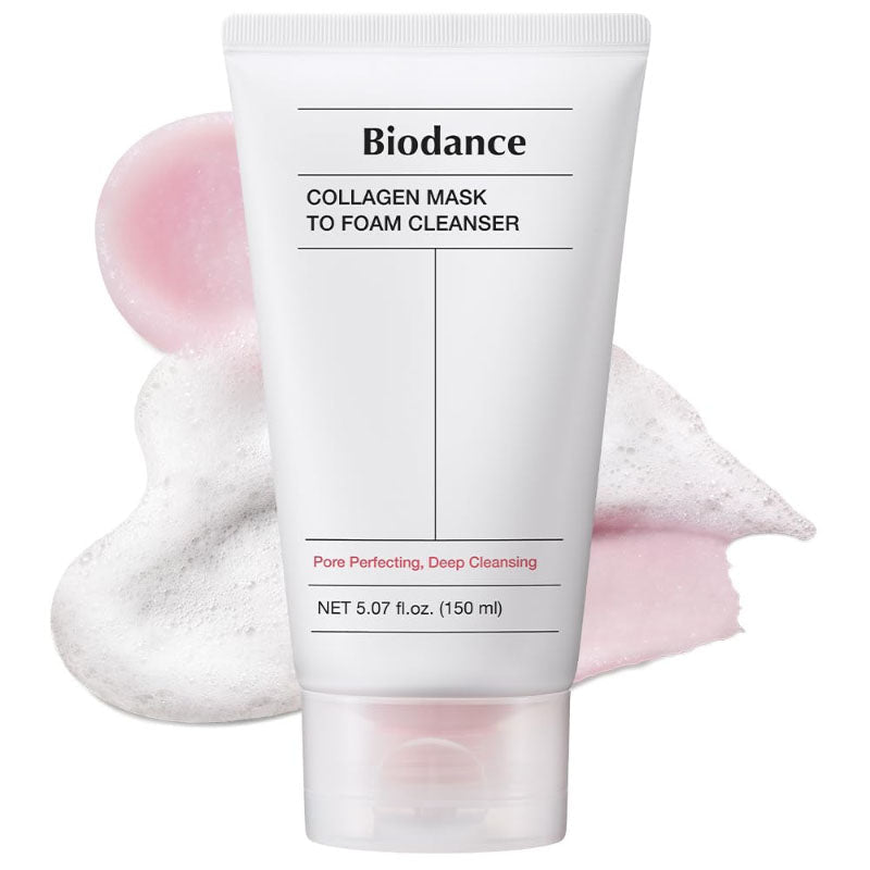 Buy Biodance Collagen Mask To Foam Cleanser 150ml at Lila Beauty - Korean and Japanese Beauty Skincare and Makeup Cosmetics
