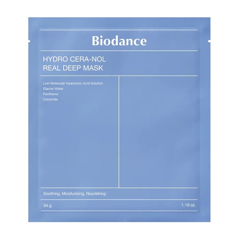 Buy Biodance 🎁 Hydro Cera-nol Real Deep Mask 34g (100% off) at Lila Beauty - Korean and Japanese Beauty Skincare and Makeup Cosmetics