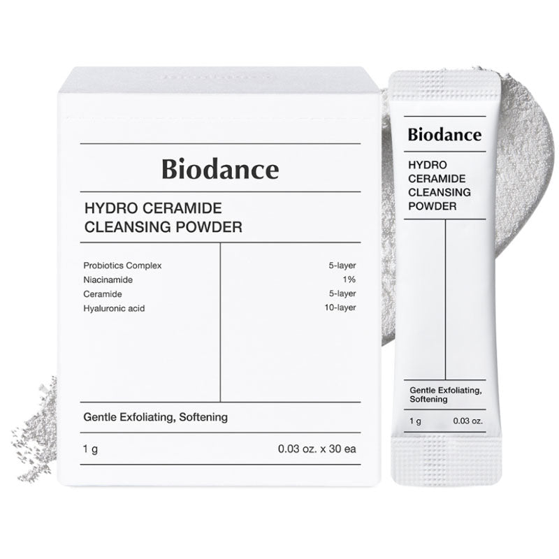 Buy Biodance Hydro Ceramide Cleansing Powder (1g * 30 Packets) at Lila Beauty - Korean and Japanese Beauty Skincare and Makeup Cosmetics