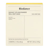 Buy Biodance 🎁 Radiant Vita Niacinamide Real Deep Mask 34g (100% off) at Lila Beauty - Korean and Japanese Beauty Skincare and Makeup Cosmetics