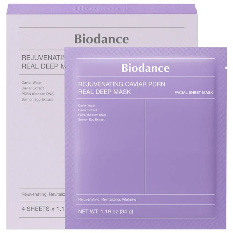 Buy Biodance Rejuvenating Caviar PDRN Real Deep Mask 34g at Lila Beauty - Korean and Japanese Beauty Skincare and Makeup Cosmetics