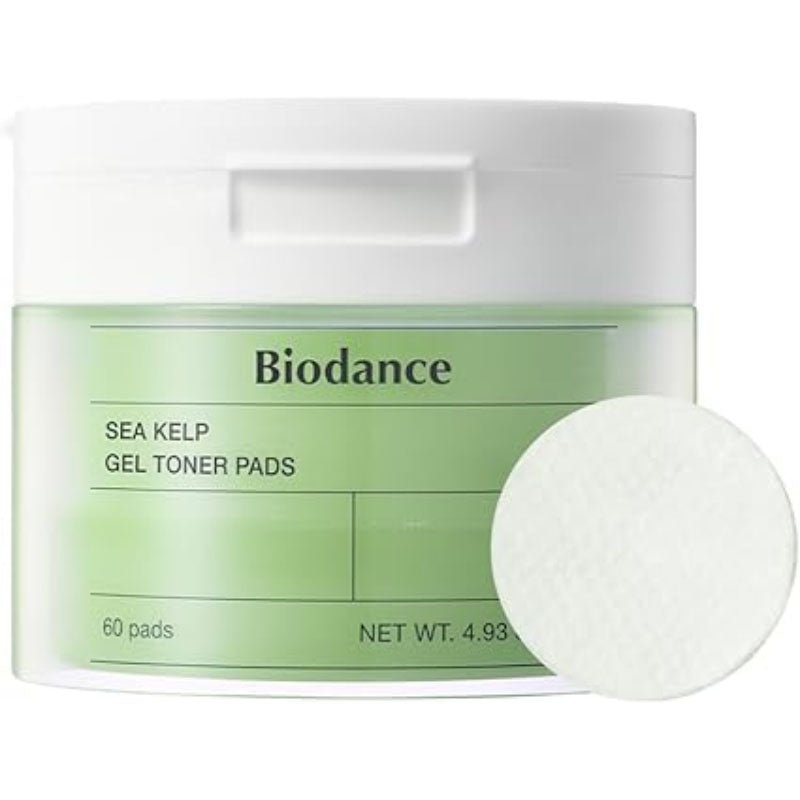 Buy Biodance Sea Kelp Gel Toner Pads (60pcs) at Lila Beauty - Korean and Japanese Beauty Skincare and Makeup Cosmetics