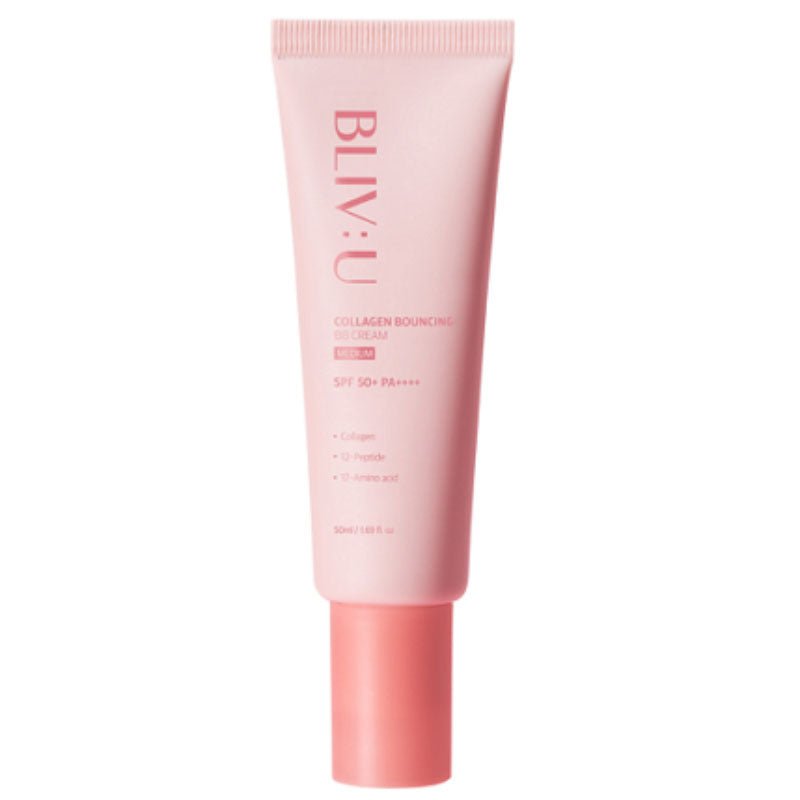 Buy Bliv:U Collagen Bouncing BB Cream 50ml at Lila Beauty - Korean and Japanese Beauty Skincare and Makeup Cosmetics