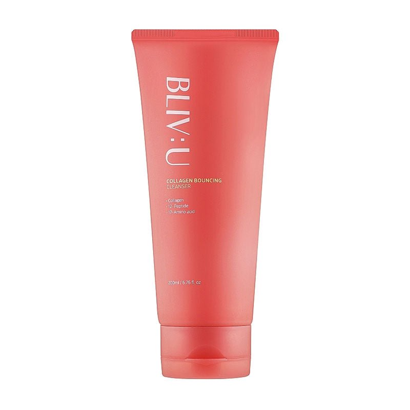 Buy Bliv:U Collagen Bouncing Cleanser 200ml at Lila Beauty - Korean and Japanese Beauty Skincare and Makeup Cosmetics