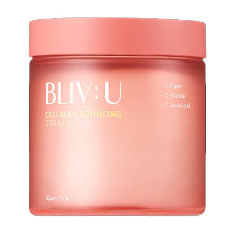 Buy Bliv:U Collagen Bouncing Serum Pad (50 Pads) at Lila Beauty - Korean and Japanese Beauty Skincare and Makeup Cosmetics