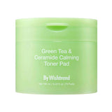 Buy By Wishtrend Green Tea & Ceramide Calming Toner Pad (70 Pads) at Lila Beauty - Korean and Japanese Beauty Skincare and Makeup Cosmetics