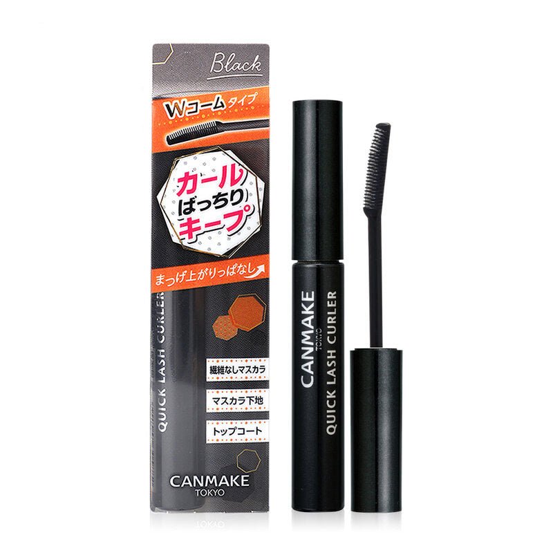 Buy Canmake Quick Lash Curler Mascara (BK Black) at Lila Beauty - Korean and Japanese Beauty Skincare and Makeup Cosmetics