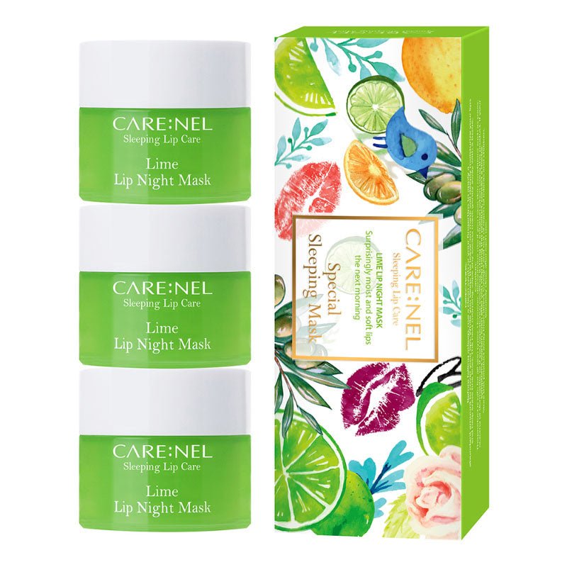 Buy CARE:NEL Lime Lip Night Mask (5g x3) at Lila Beauty - Korean and Japanese Beauty Skincare and Makeup Cosmetics