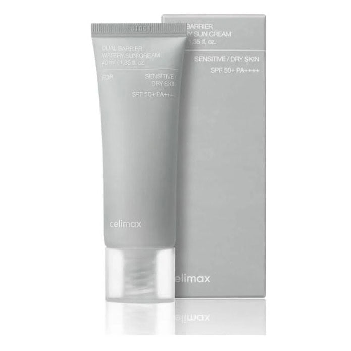 Buy celimax Dual Barrier Watery Sun Cream 40ml at Lila Beauty - Korean and Japanese Beauty Skincare and Makeup Cosmetics