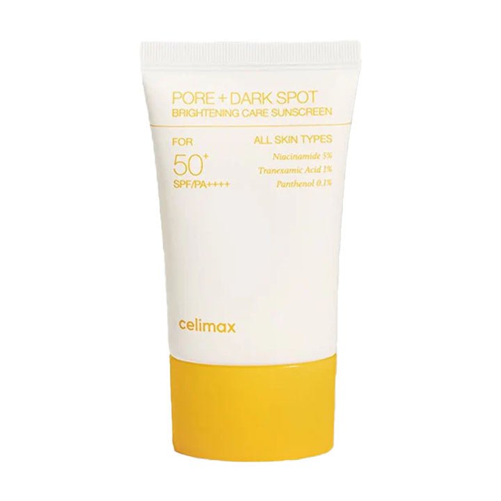 Buy Celimax Pore + Dark Spot Brightening Care Sunscreen 50ml at Lila Beauty - Korean and Japanese Beauty Skincare and Makeup Cosmetics