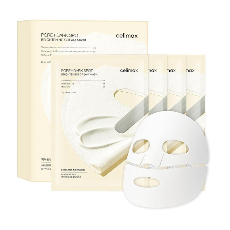 Buy Celimax Pore + Dark Spot Brightening Cream Mask 20g at Lila Beauty - Korean and Japanese Beauty Skincare and Makeup Cosmetics