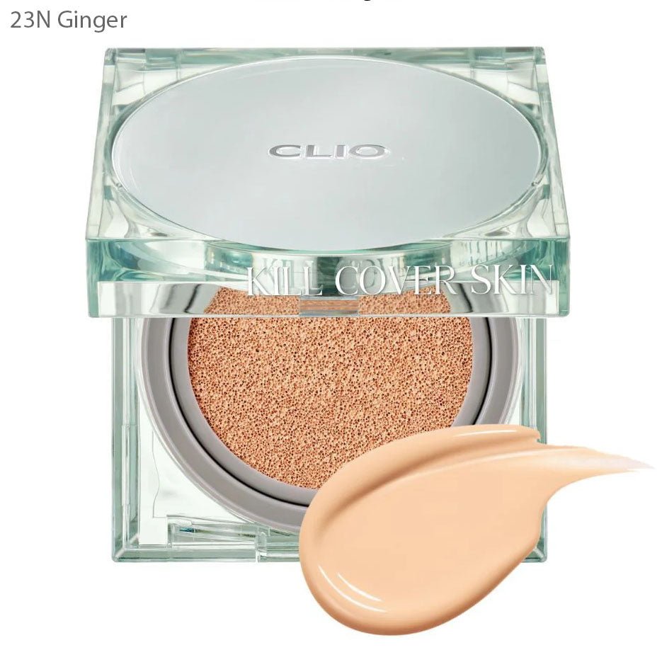 Buy Clio Clio Kill Cover Skin Fixer Cushion 15g x 2ea at Lila Beauty - Korean and Japanese Beauty Skincare and Makeup Cosmetics